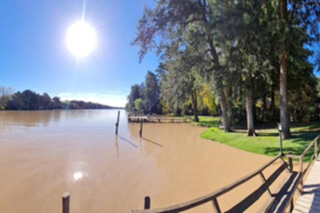 Villa La Escondida, Alquiler Casa En El Delta à Tigre Extérieur photo